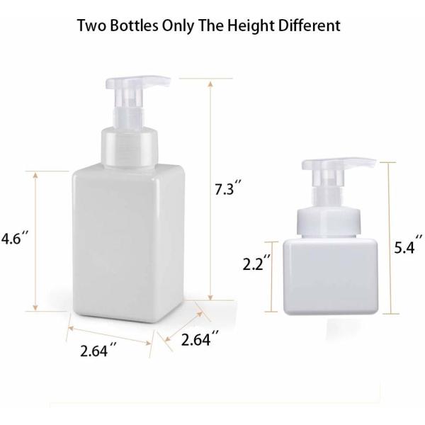 Бутылка распределителя насоса пены косметической бутылки насоса лосьона упаковки белая