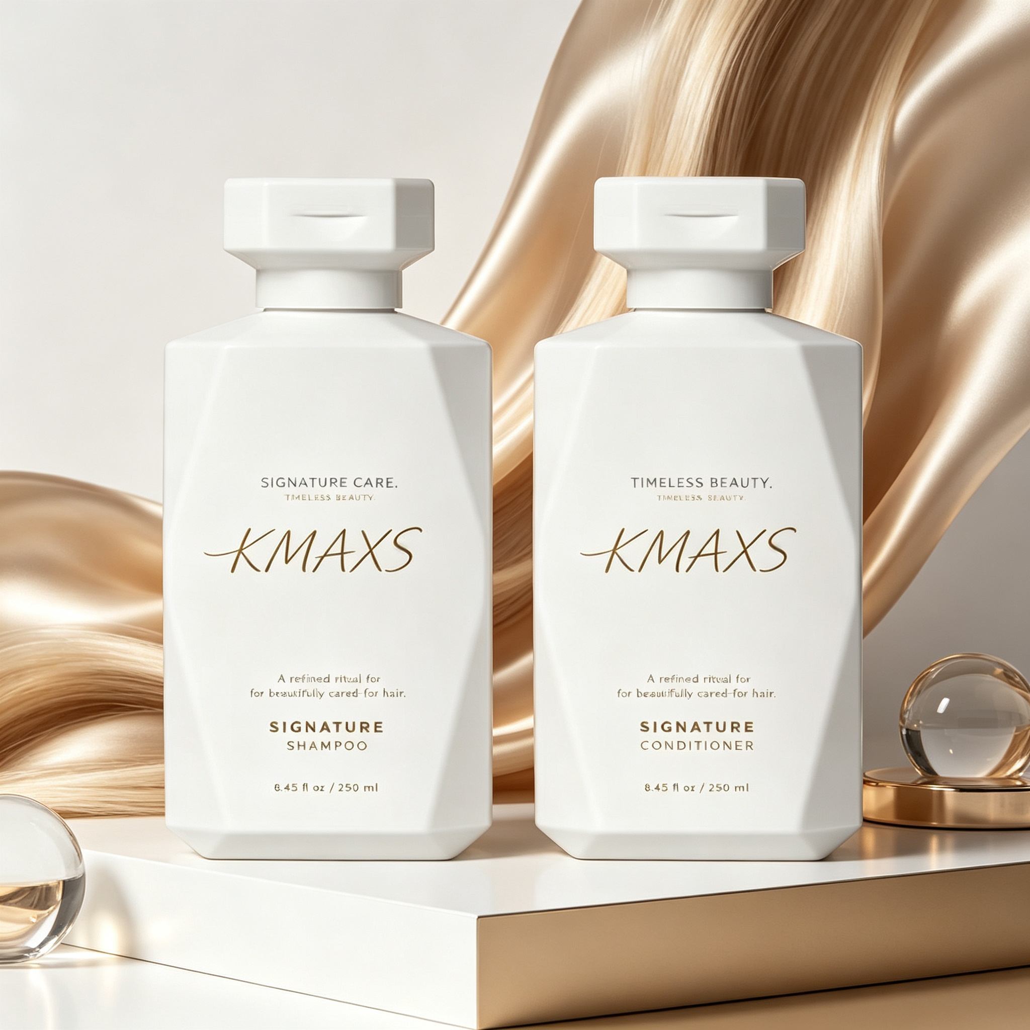 Hydrating Shampoo Conditioner Set Sulfate Free Frizz Control Hair Care Duo