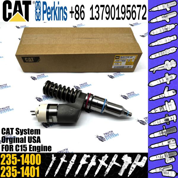 CAT Excavator Parts Fuel Injector 211-3025 200-1117 235-1401 235-1400 para el motor 211-3025 de C-15 C16