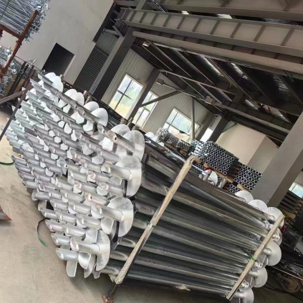 Deep Foundation Helical Anchor For Steel Tower Structure housing construction