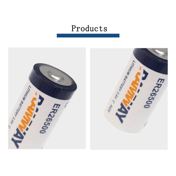 High Capacity 9000mAh ER26500 3.6V Lithium Primary Semi-solid State A-Grade RAMWAY Battery Smart Meters Sensors Electric