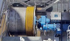 Heavy duty Big Reeling Industrial Type 455 Reeling Bucket Wheel Stacker Reclaimer Cables For Mining