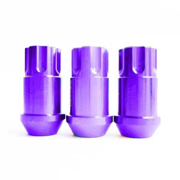 Noix de roue légères M12 en aluminium pour la modification des voitures