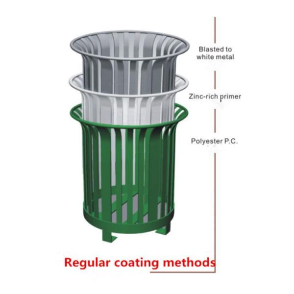 Прочный водонепроницаемый утилизация наружные контейнеры Сталь HDPE Пластиковый деревянный материал для спа-комнаты