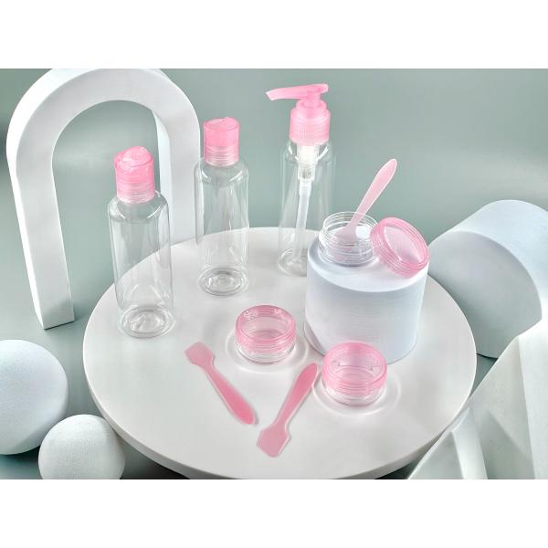 ПЭТ пластиковые бутылки и кремовые банки для упаковки косметики