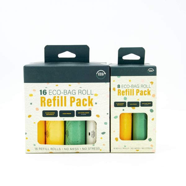 Custom Eco Friendly Dog Waste Bags Biodegradable Compostable Dog Poop Bags