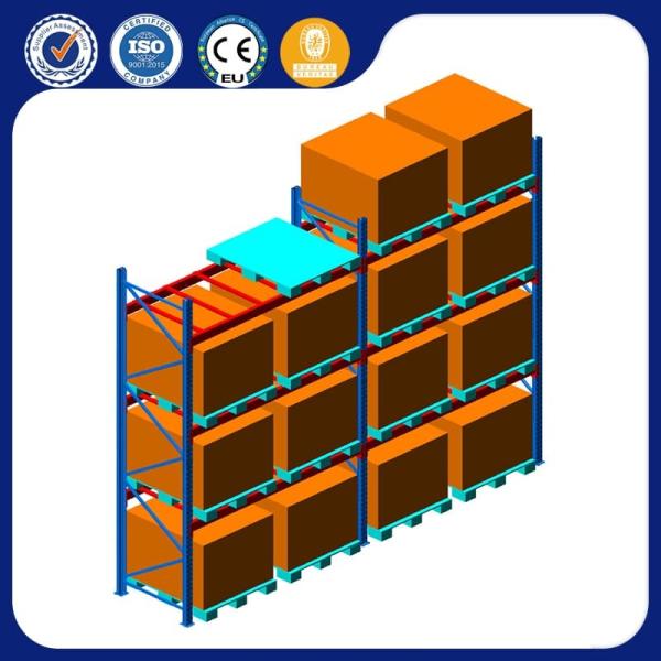 500kgs-4000kgs/shelf Warehouses Pallet Racks For Heavy Load Customized Size