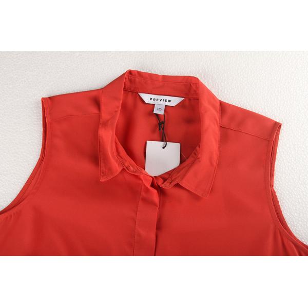 Solid Color Polyester Women'S Casual Vest Tops