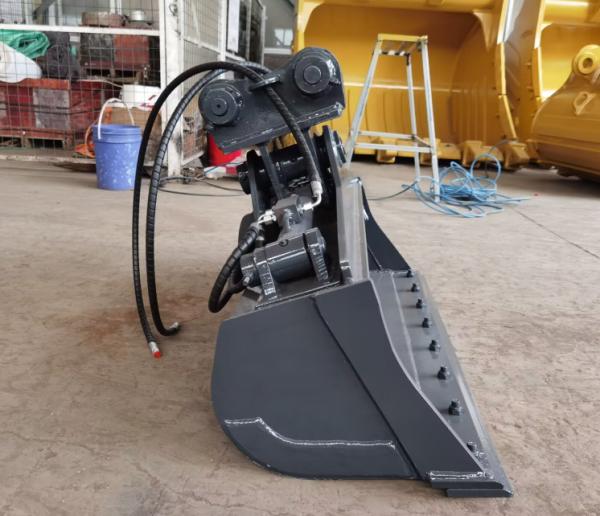 Sturdy Material Excavator Tilting Bucket Q345B Q460 Hydraulic Ditching Bucket