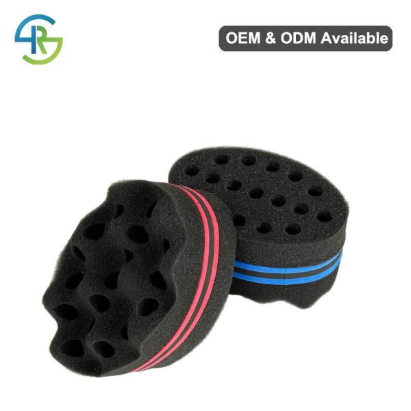 OEM  Kids Oval Hair Sponge Brush Soft Curl Sponge For Children