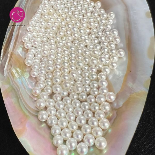 Mini Size 1.5-2mm Freshwater Cultued Real Loose Pearl Beads Without Hole Drilled for DIY Jewelry Making