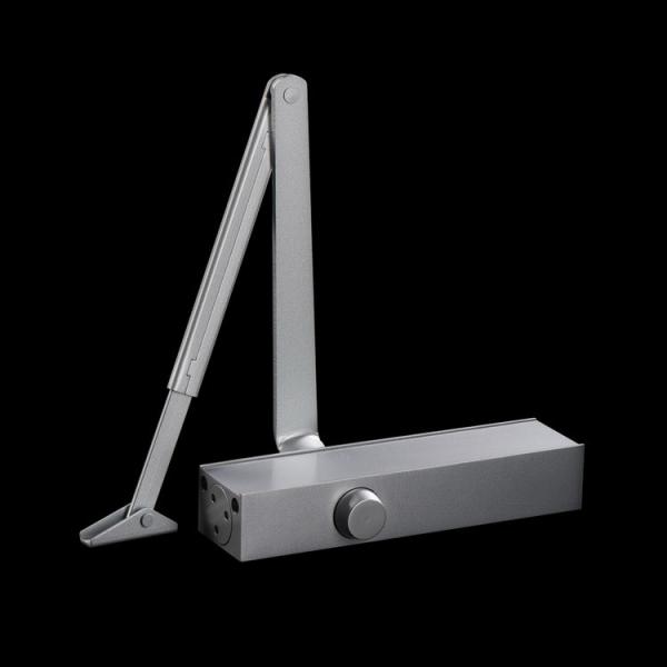 Aluminum Commercial Hydraulic Door Closer Size 4 CE Listed Weight Range 25 - 85Kg