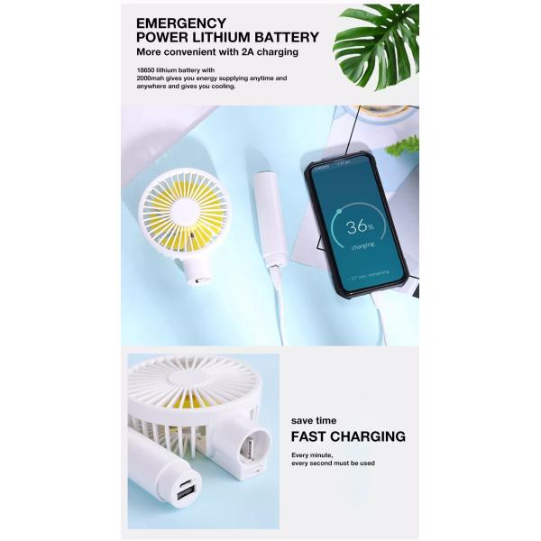 Перезаряжаемые вентилятор USB Handheld