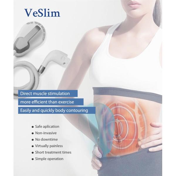 Electromagnetic ABS Material EMS Muscle Stimulator Machine 3000 Watt