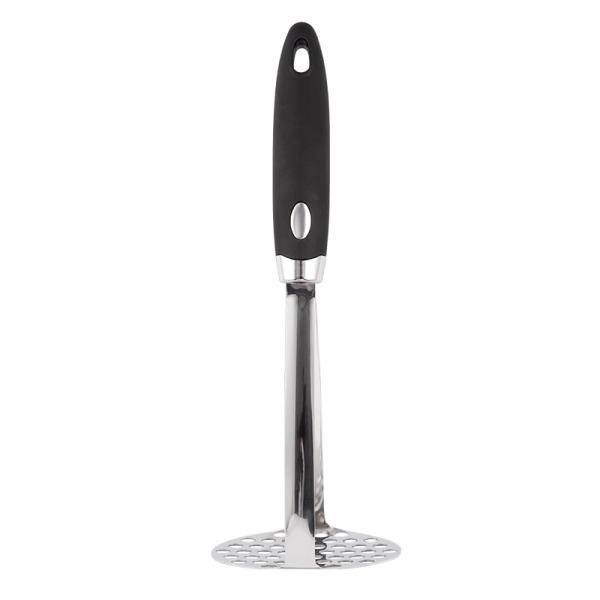 Europe style New pattern kitchenware set with stand black color handle cooking tools  patato masher