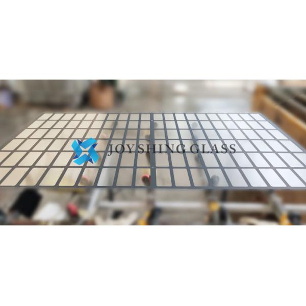 Silk Screen Ultra clear Patterned Back Glass Ультрачестное заднее стекло с рисунком 2 мм шелковый экран Задняя панель