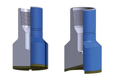 High Harness Downhole Fishing Tools Concave Flat Bottom Junk Mill To Mill Stuck Fish