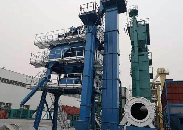 Professional Small Stationary Asphalt Mixing Plant Energy Saving  40-320 T/H