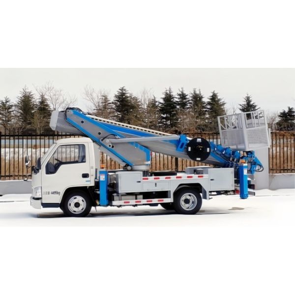 25-58m Cherry Picker Mounted Scissor Mobile Mast Aerial Lift Work Platform Truck