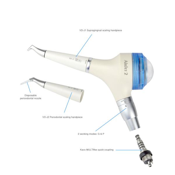Dental Air Polisher Prophy Jet / Teeth Polishing Sandblasting Machine