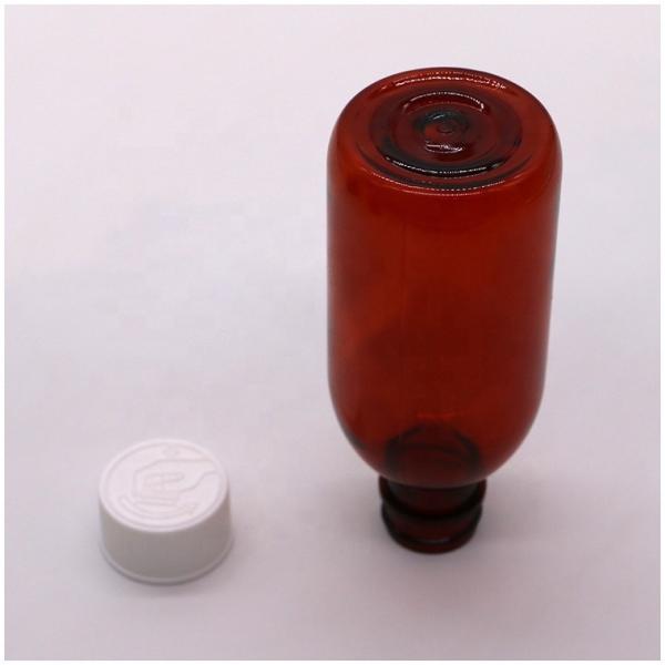 CRC Cap PET Quadrado Séril xarope para tosse frasco de líquido oral para medicamentos 120ML/4OZ