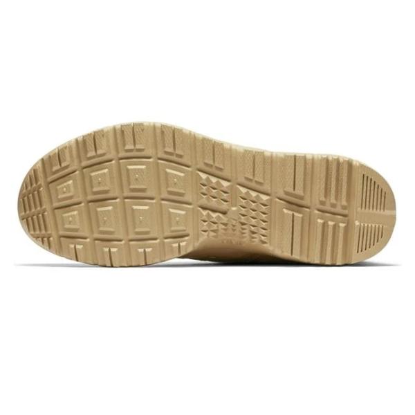 Хаки неподдельный кожаный верхний нейлон ботинок усиленный с резиновым Outsole