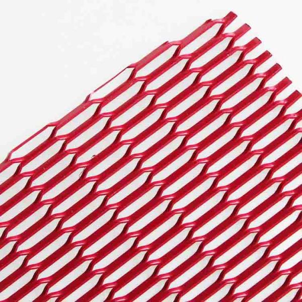 A6063 Aluminium Wire Mesh , High Strength - To - Weight Ratio Aluminium Diamond Mesh