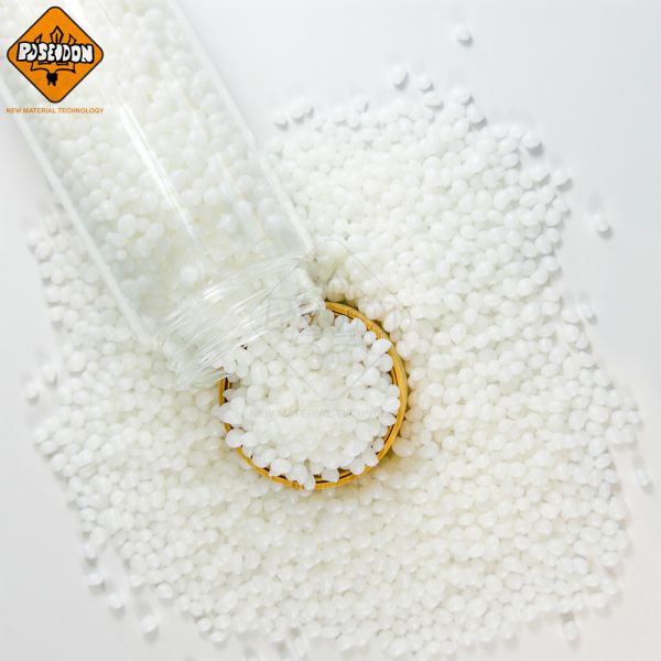 White Opaque Polyolefin Hot Melt Adhesive For Air Filter Cylindrical Folded Paper 7mm