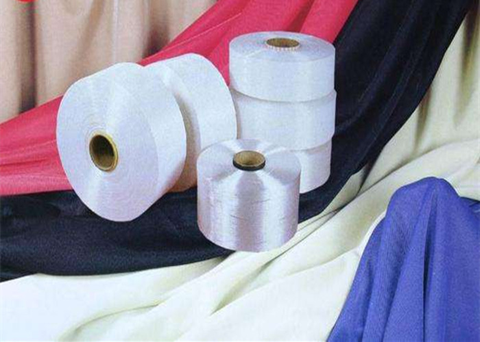 Semi Dull Dope Dyed Polyester Yarn 50D / 24F For Warp Knitting , Oeko Certified