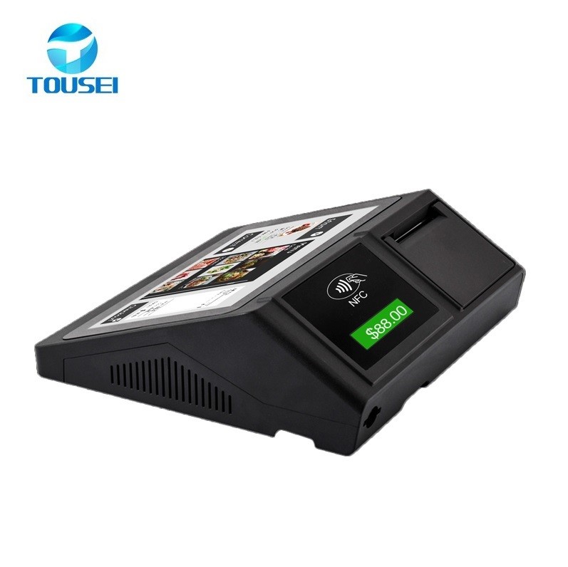 Black Orange 11.6 Touch Screen WIFI Pos Terminal with Optional 80mm Thermal Printer