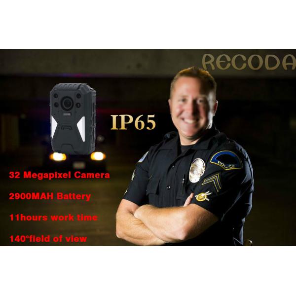 Law Enforcement 140 Degree 1296p 4g Body Camera IP65 Waterproof With Night Vision