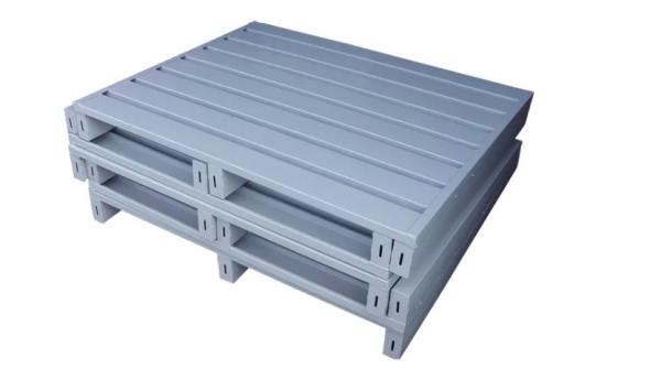 Warehouse Heavy Duty Steel Pallet Industrial Stackable Metal Cage Pallet