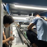 litio cilíndrico 18650 Ion Battery Assembly Line de 3.2V LFP