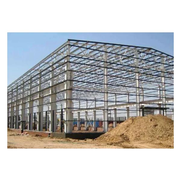 Open Span Design Prefabricated Steel Workshops Q235B Q355B Space Metal Buildings
