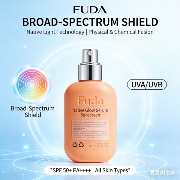 Titanium Dioxide Based Native Radiance Sunscreen 3-in-1  Sun Protection
