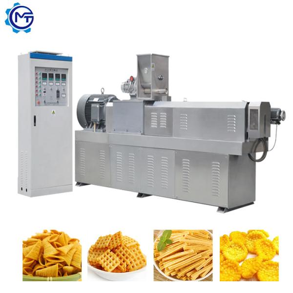 Máquina 200KG/H de Fried Snack Production Line Extruder do aço 201 de Stianless