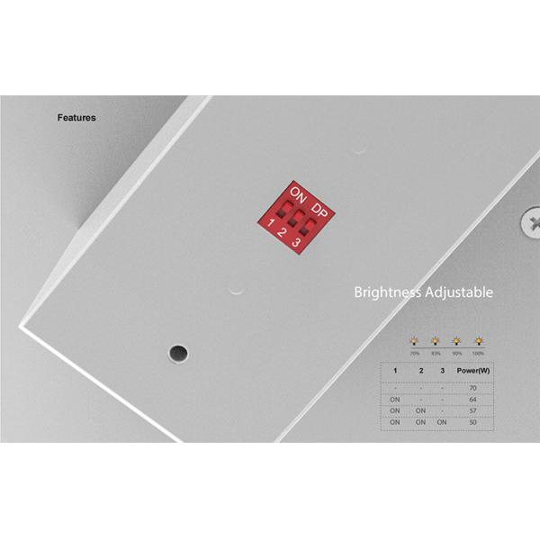 Панель следа СИД SMD2835 линейная, современный след L80B10 приведенный освещая 50 60 HZ