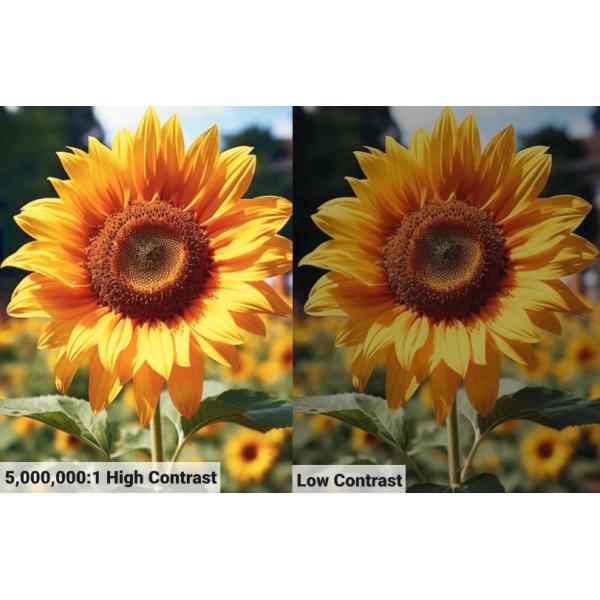 4K Projector 6500 Lumen Laser 5,000,000:1 Contrast