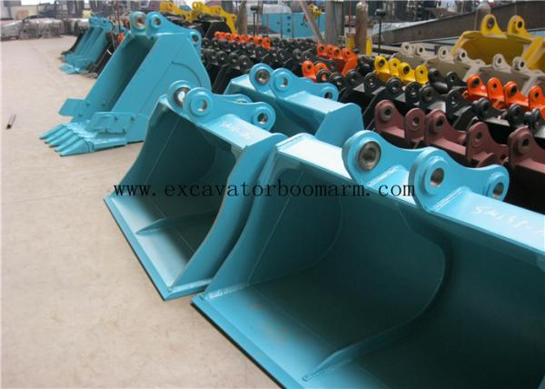 Big Hydraulic Excavator Bucket , Custom Rock Excavator Buckets CE ISO Approved