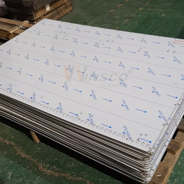 201 Grade 1250mmx3000mm Chromium Nickel 0.7mm Thickness Stainless Steel Sheet Metal 2b Finish With Mill Edge