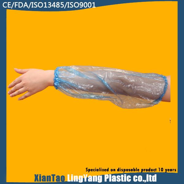 Hand Made Flexible Disposable Sleeve Covers For Food Industry Dust Proof
