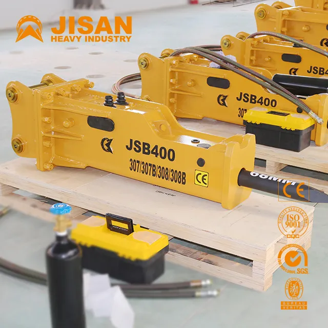 Highly Durable Hydraulic Rock Breaker For Excavator Demolition And Construction