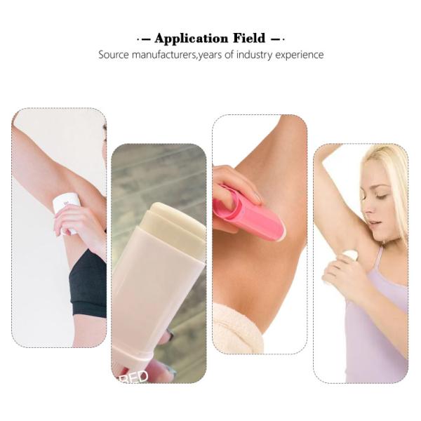 30 г / 50 г Синяя овальная гладкая бутылка с золотой крышкой для аромата и солнцезащитной палочки