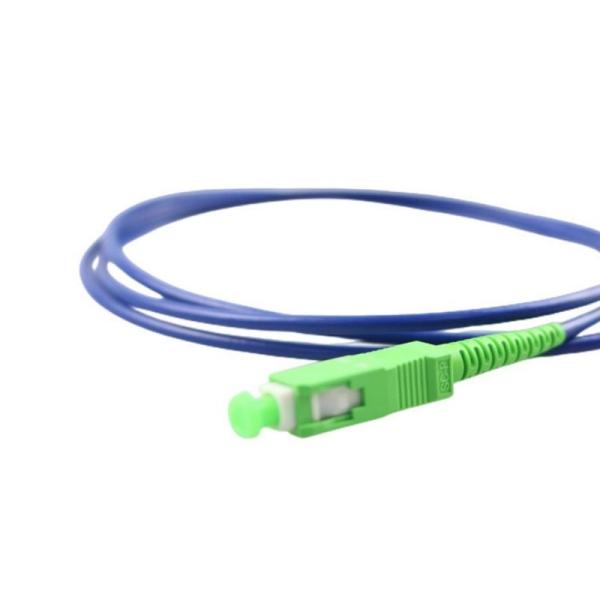 LSZH/PVC Cordão de revestimento de fibra óptica G657A2 Sm 2.0/3.0mm Sc APC Simplex/Duplex