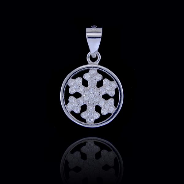 Red Stone Children Silver Jewellery Eye Cute Chick Shape Pendant For Little Girl / Boy