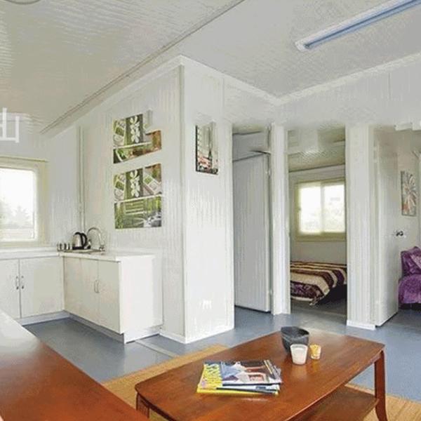 Container House Double Wing Expansion Box 20 40 Feet Customizable Mobile Home With Foldable Kitchen And Bathroom