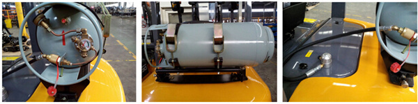 Snsc FL35 3,5 toneladas em GPL para operações de armazém