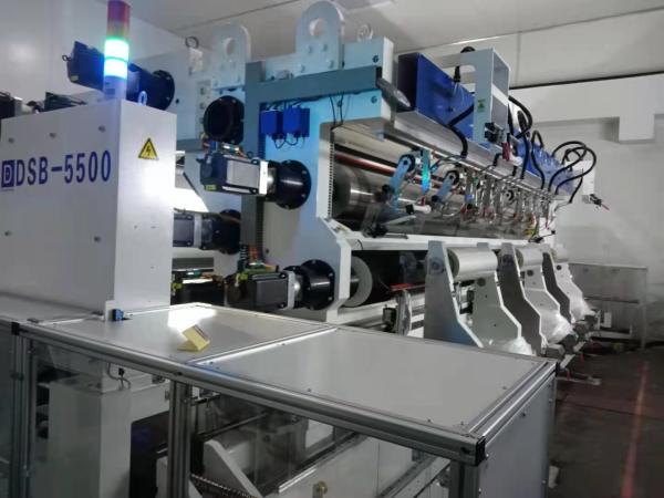 60hz Automatic Sheet Film Slitting Machine 500mm Max 100m/Min