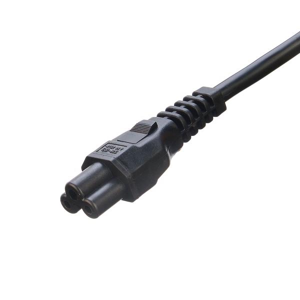 Network SDK UK BS Standard C5 C19 Connector 3 Pin Line Lead Strip Wire Power Cord 3 Prong Ac Cord Supply IEC Cable Black