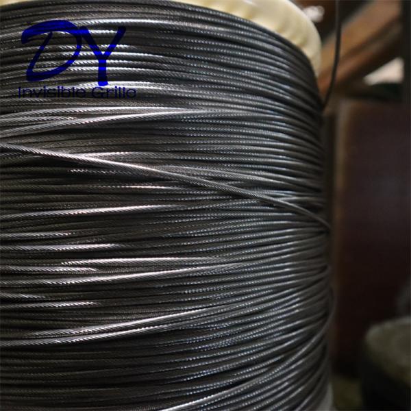 Experiência de fábrica Segurança inigualável com DY Grille Invisível Ultra Fine Wire